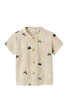 Nbmhaffi Ss Shirt Name It Beige