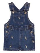 Tnstotis Short Denim Dungarees The New Navy