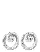 The Seashell Coil Studs- Silver LUV AJ Silver