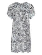 Kaamber Tunic Printed Kaffe Blue