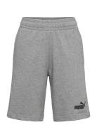 Ess No. 1 Logo Jersey Shorts B PUMA Grey