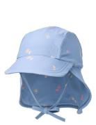 Uv Sun Hat Tonga Wheat Blue