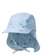 Uv Sun Hat Tonga Wheat Blue