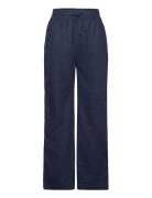 Cotton Linen Pants GANT Navy