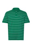 Striped Ss Polo GANT Green