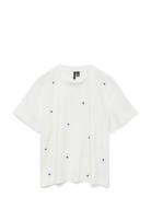 Vmsolvei Mette Ss Top Box Jrs Spe Ga Vero Moda White