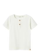 Nmmlalo Taj Ss Slim Top Lil Lil'Atelier White