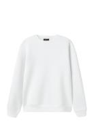 Nlmfeelin Ls O-Neck Sweat LMTD White