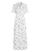 Fluid Vis Boat S/S Shirt Dress Tommy Hilfiger White
