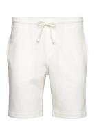 Structured Knitted Shorts Mango White