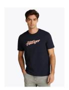 Hilfiger Summer Script Tee Tommy Hilfiger Black