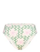 Hibiscus Daze Midwaist Bikini Roxy Green