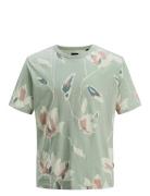 Jprblapalermo Aop Ss Tee Jack & J S Green