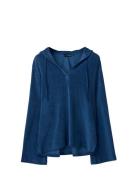 Organic Cotton Terry Surfer Hood Lexington Clothing Navy