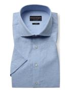 Bs Hauger Casual Modern Fit Shirt Bruun & Stengade Blue
