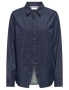 Onlruby Ls Dnm Shirt Akm ONLY Blue