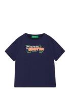 T-Shirt United Colors Of Benetton Navy