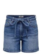 Onlgianna Mw Belted Shorts Azg Dnm Noos ONLY Blue