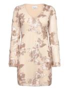 Joanette Dress Noella Beige