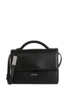 Ck Linn Top Handle Crossbody Calvin Klein Black