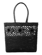 Daffodil Crochet Basket Black Ceannis Black