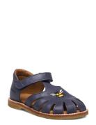 Sandals - Flat - Closed Toe ANGULUS Navy
