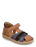 Sandals - Flat - Closed Toe ANGULUS Patterned