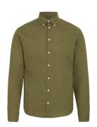 Cfanton Bd Ls Linen Mix Casual Friday Khaki