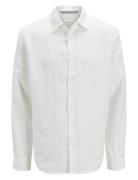 Jprcclawrence Linen L/S Shirt Sn Jack & J S White