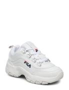 Strada Low Kids FILA White