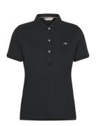 Reg Shield Logo Ss Pique GANT Black
