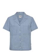 Sonny Camp Shirt Med Indigo - Flat Finish Levi's® Blue