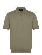 Tight Cotton Tristan Knit Ss Mads Nørgaard Green