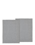 Viskestykke Line 2 Stk Södahl Grey