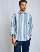 Bs Maini Casual Modern Fit Shirt Bruun & Stengade Patterned