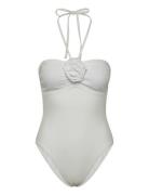 Miva Swimsuit Twist & Tango White