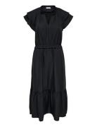 Jdytrain S/L Frill Midi Dress Wvn Exp JDY Black