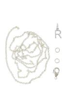 Letter R Sp With O-Ring, Chain And Clasp Me & My Box Silver