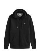 Reg Shield Full Zip Hoodie GANT Black