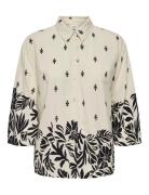Jdymaggie Life Loose 3/4 Shirt Wvn JDY Cream