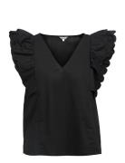 Objhope Papaya Nour S/S Top E Div Object Black