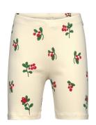Lingonberries Aop Shorts Mini Rodini White