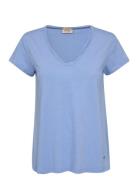 Mmtulli V-Ss Basic Tee MOS MOSH Blue