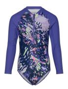 Sunproof Swimsuit, Aallot Reima Purple