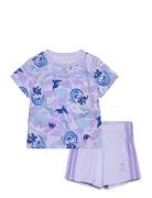 I Dy Ls T Set Adidas Sportswear Purple