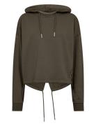 Mmsalva Ls Hoodie Sweatshirt MOS MOSH Khaki