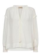 Mmmarb Sansa Emb Blouse MOS MOSH White