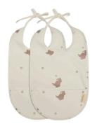 Oli Bib Dining 2-Pack That's Mine Grey