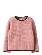 Nmfkirsten Ls Knit Name It Pink