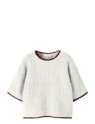 Nkfkiras Ss Knit Name It White